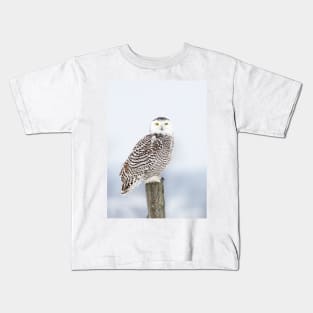 Snowy Owl Kids T-Shirt